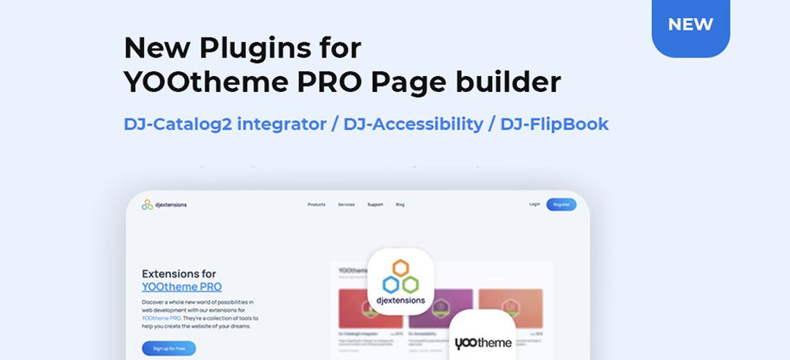 Three new plugins for YOOtheme Pro