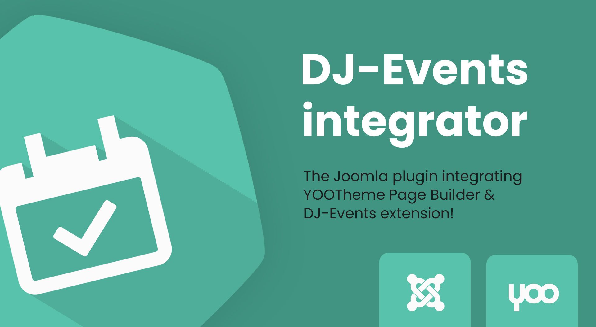 New release: DJ-Events integrator plugin for Joomla