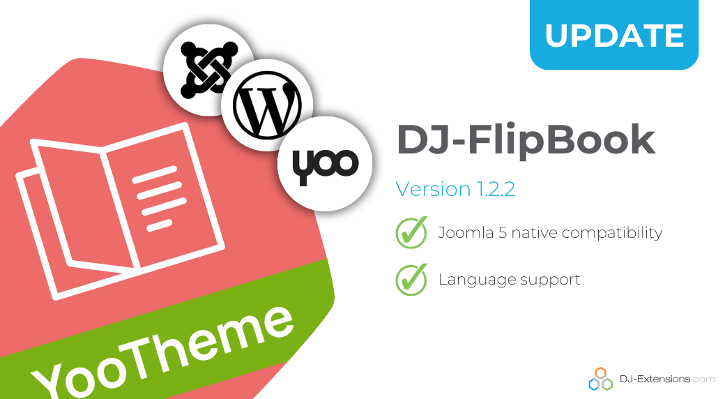 DJ-FlipBook Plugin with the Joomla 5 native compatibility!