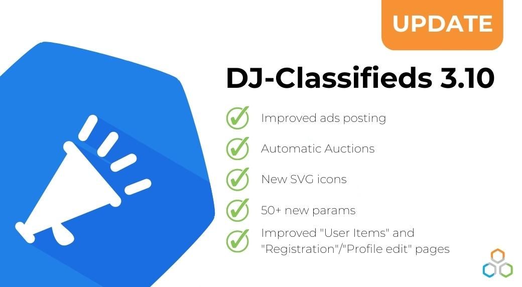 [UPDATE] DJ-Classifieds ver. 3.10 with brand new features