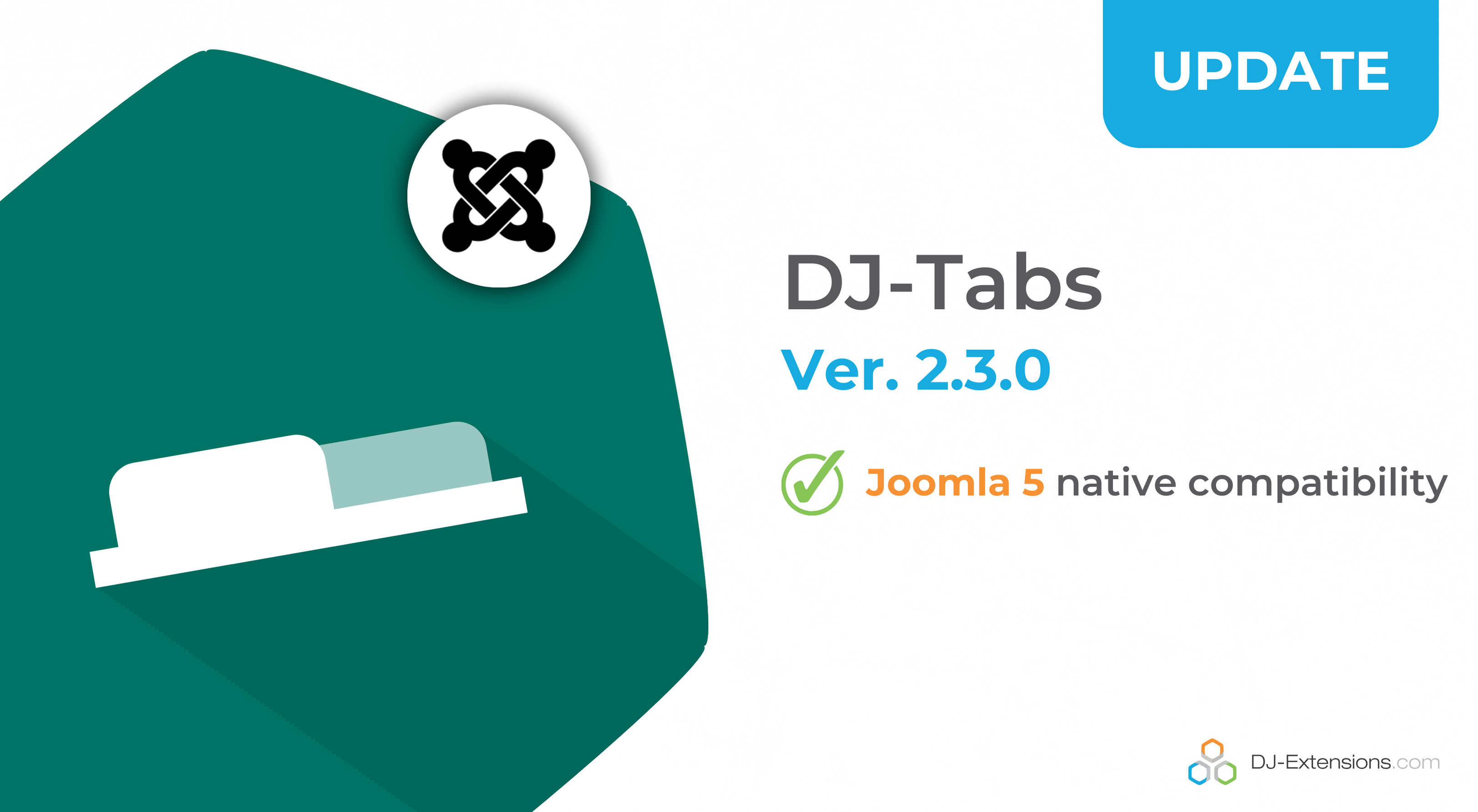 Get ready to elevate your Joomla 5 experience with DJ-Tabs extension