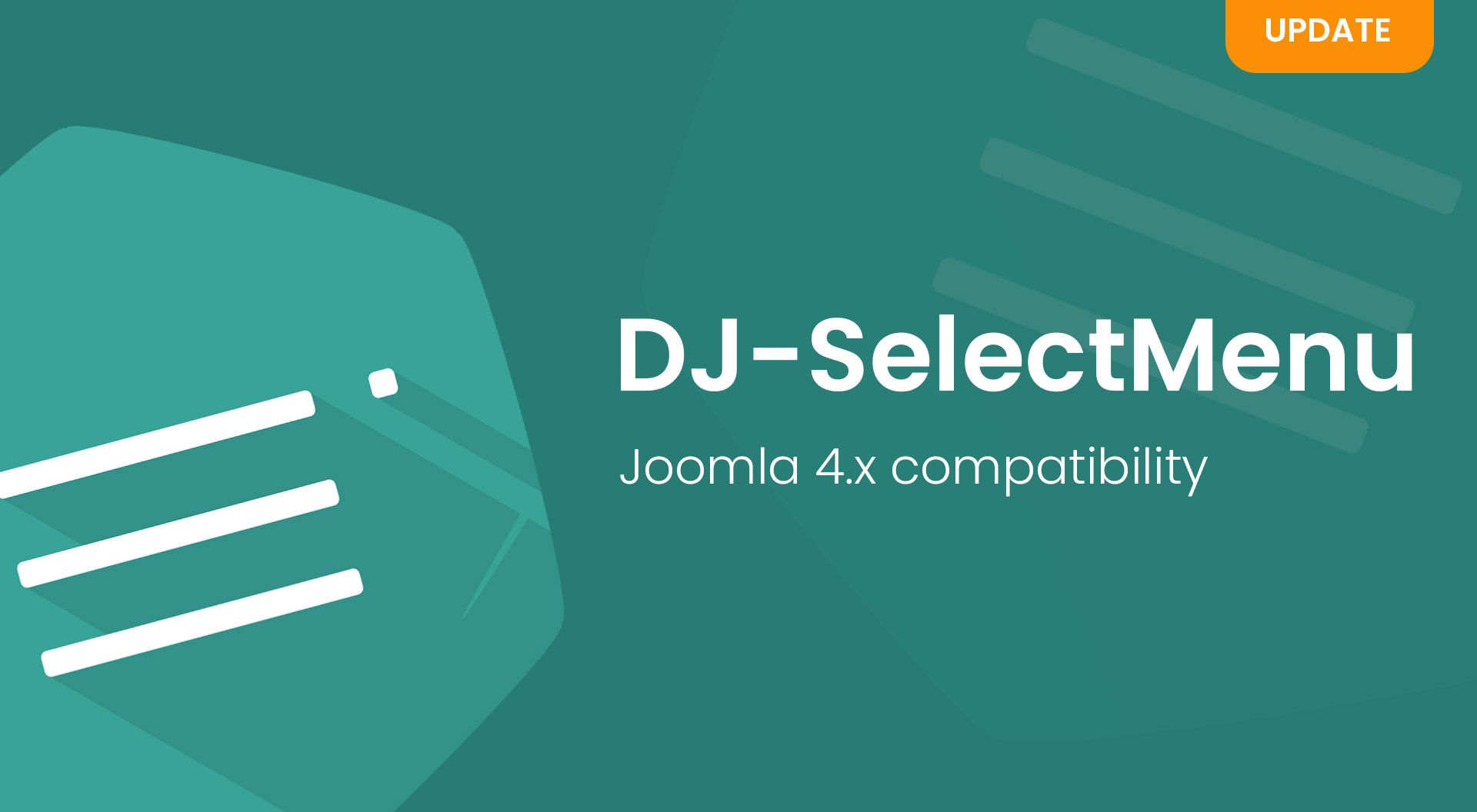 DJ-SelectMenu Joomla 4.x compatibility update